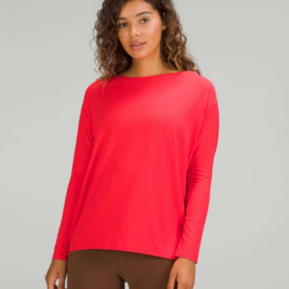 Lululemon Back in Action Long Sleeve Shirt *Nulu